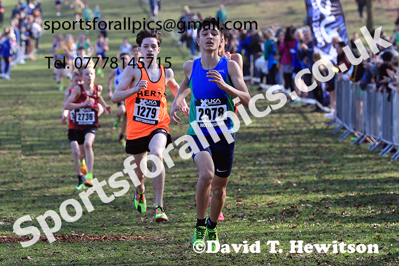 Boys under-13s 2025 UK CAU Inter Counties Cross Country Champs., Wollaton Park, Nottingham. Photo: David T. Hewitson/Sports for All Pics